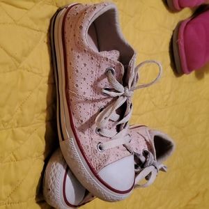 Girl Converse size 13 barely worn